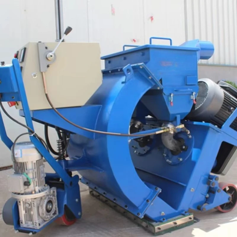 Warranty Factory Price Steel Aluminium Mobile Road Shot Blasting Machine for Super Small Project Road Shot Blasting Machine