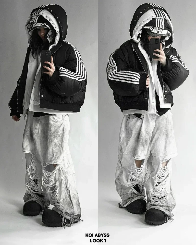 Рисунок 3 - Y2k модный тренд Harajuku полосатое