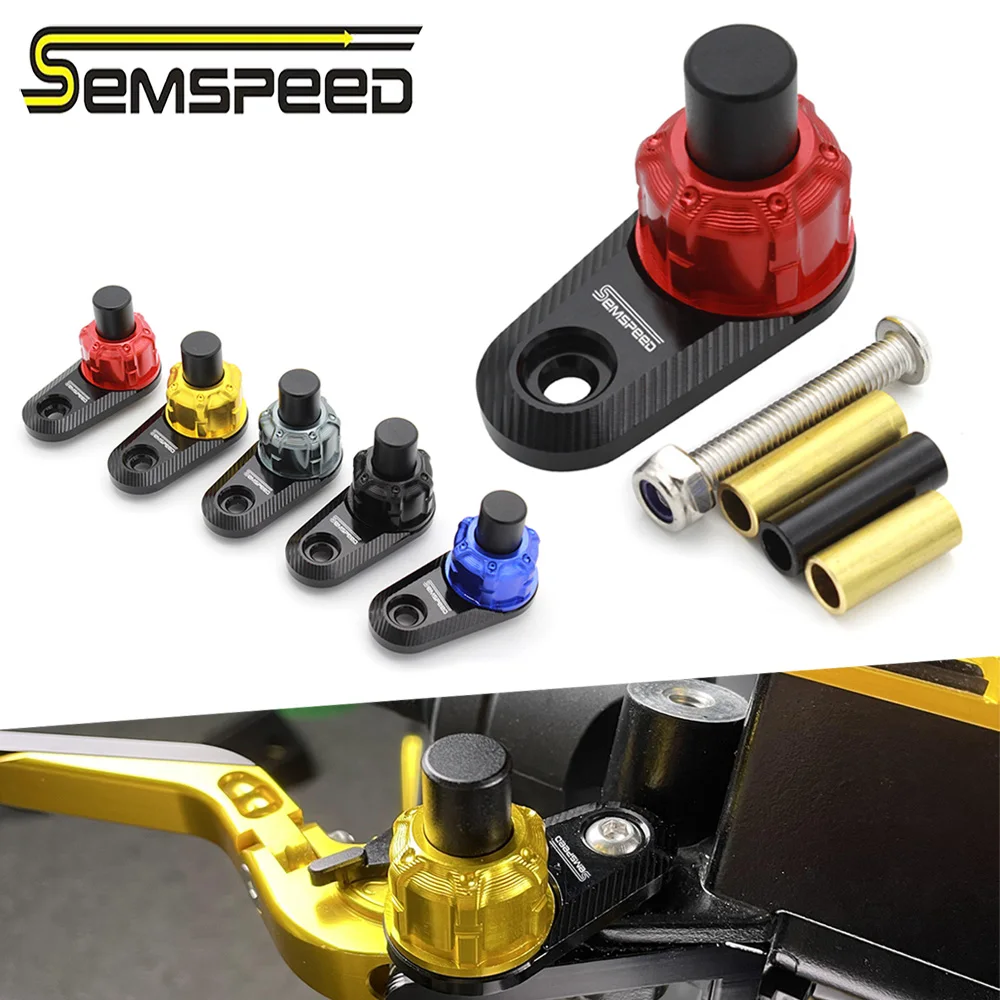 

Semspeed For Honda PCX125 PCX160 PCX150 2018-2021 2022 2023 CNC Parking Brake Switch Locks Brake Lever Semi-automatic Lock Kits