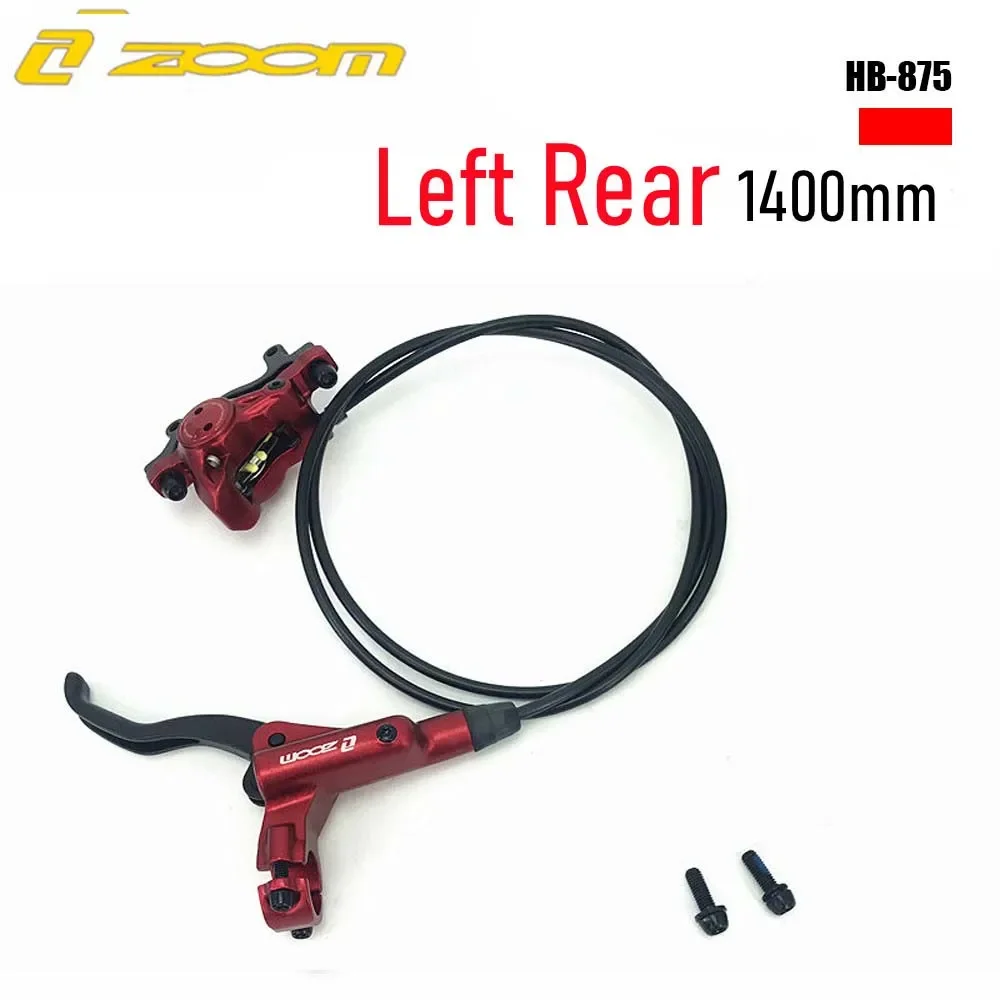 ZOOM HB875 MTB Fiets Hydraulische Schijfrem Set 800/1400mm Links Voor/Rechts Achter Mountainbike oliedruk