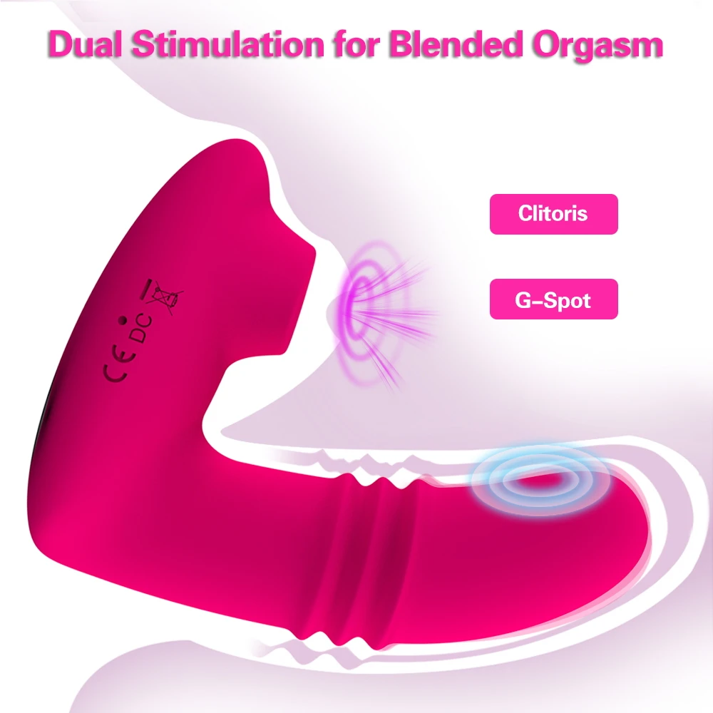 Wearable Sex Toy Clit Sucker Vibrator Dildo Female Masturbator G Spot Massager 10 Modes Vibrating Panties for Couple Adults 18