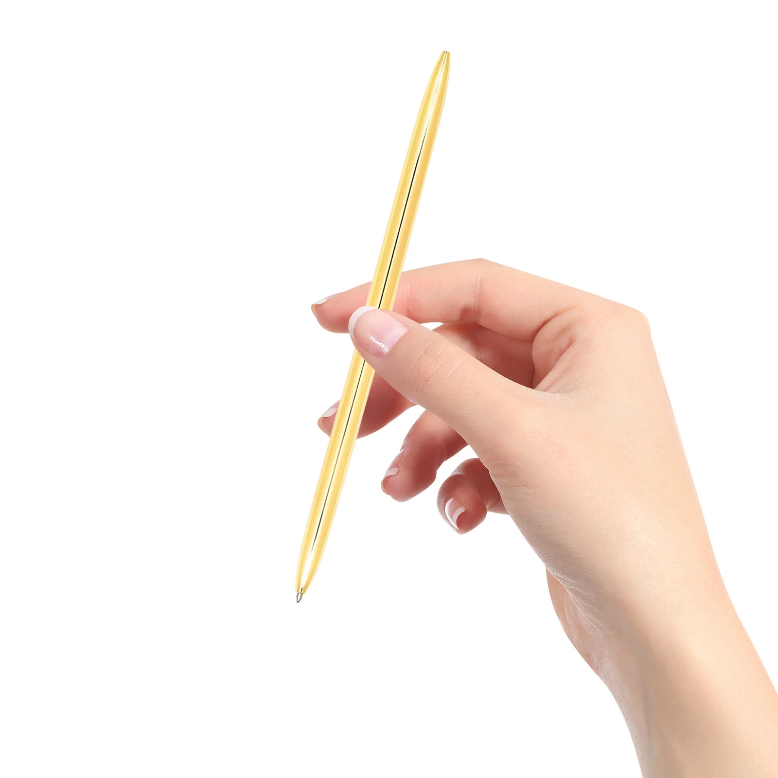 

6 шт., металлическая шариковая ручка, легкая, синие чернила, школьные и офисные принадлежности, шариковые ручки, школьные принадлежности