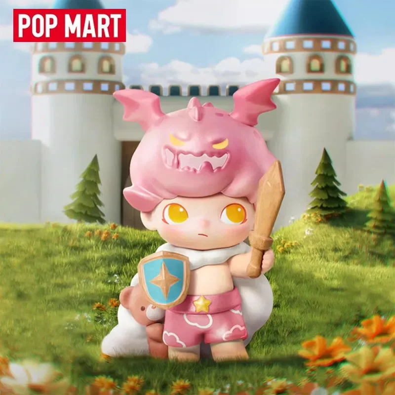 POP MART DIMOO Weaving Wonders Series Blind Box Guess Bag Mystery Box Toys Doll Cute Anime Figure Ornaments Gift Collection