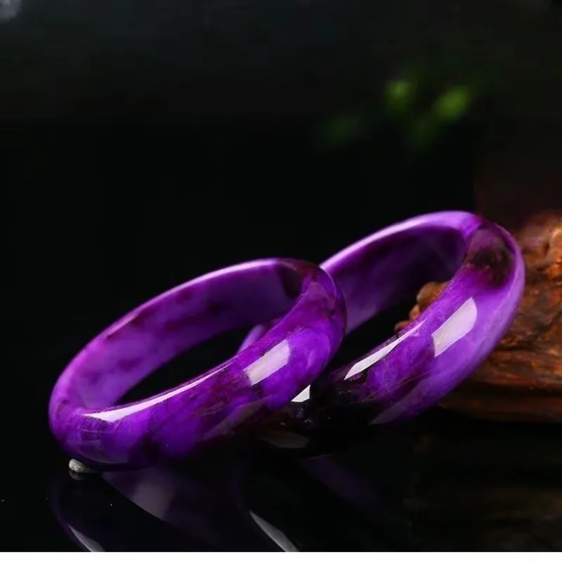Natural Comfortable Bracelet Original Mine Imperial Purple Royal Perilla Jishi Popular Bracelet