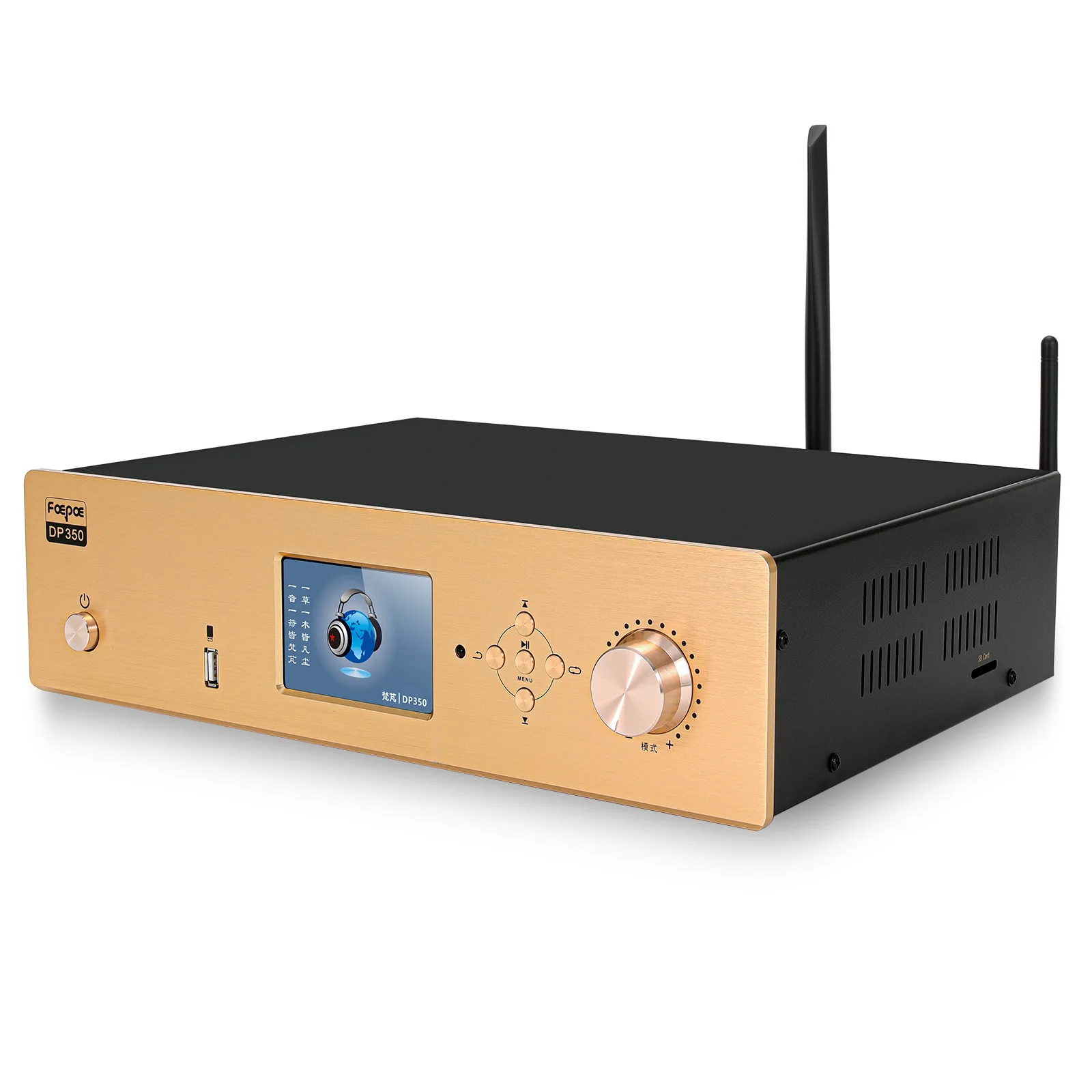 DTS Dolby 5.1 Power Amplifier DSD Digital Broadcast Decoder All-in-One USB Sound Card 350W Bluetooth Receiver Wireless Surround