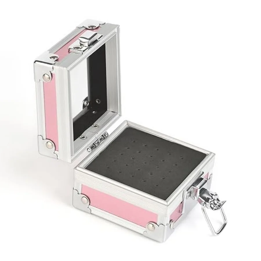 

Professional 25 Holes Nail Drill Bits Box Container Nail Drill Grinding Bit Holder Nail Polish Head Storage Box Nail Tools Orga
