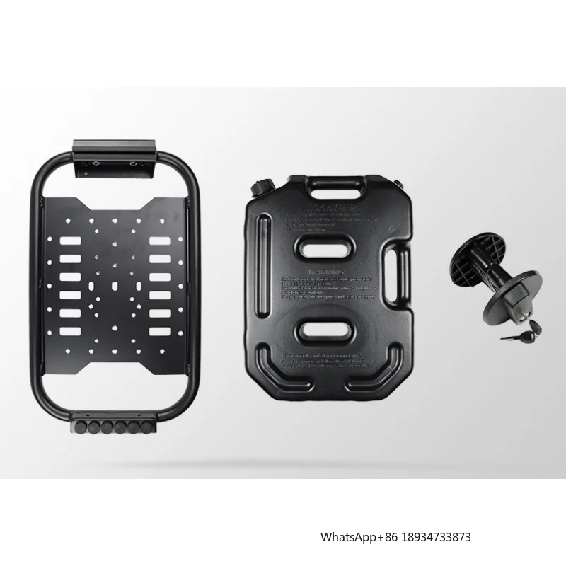 TELLIKA 10L Gas Petrol 5-Door Accessories Fuel tank Expansion Rack Oil Container Oil Drum for Suzuki Jimny 2023+ JC74