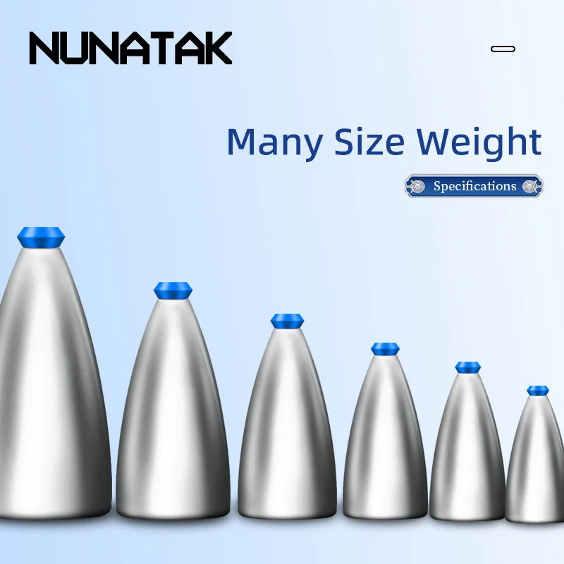 NUNATAK  Lead Bullet Lead Sink - огляд і ціна Tungsten Sinkers