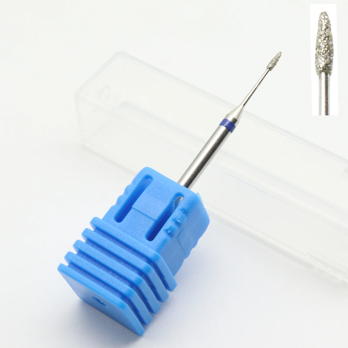 เล็บ Mata Bor สแตนเลสคัตเตอร์เหล็กสำหรับทำเล็บมืออาชีพเครื่องมือลบเล็บเจล1ชิ้น3/32"