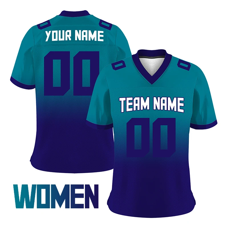 Women Rugby Jersey Gaa 2022 2023 American Football Jerseys Custom Super City Team Home Shirts Mesh Classic Sports T-Shirt Away