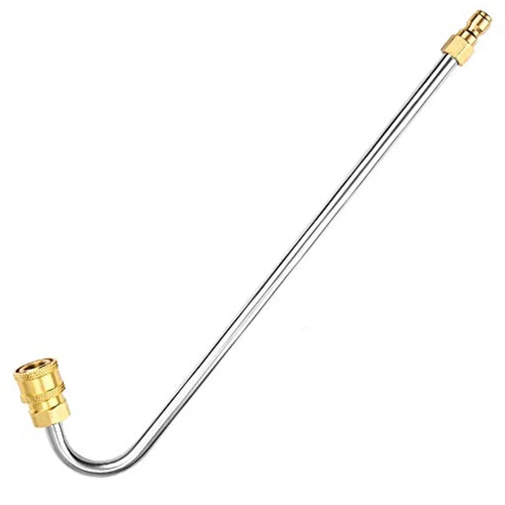 

13-дюймовая U-образная палочка для мойки высокого давления, насадка для очистки желобов с быстрым соединением для эффективного обслуживания желоба