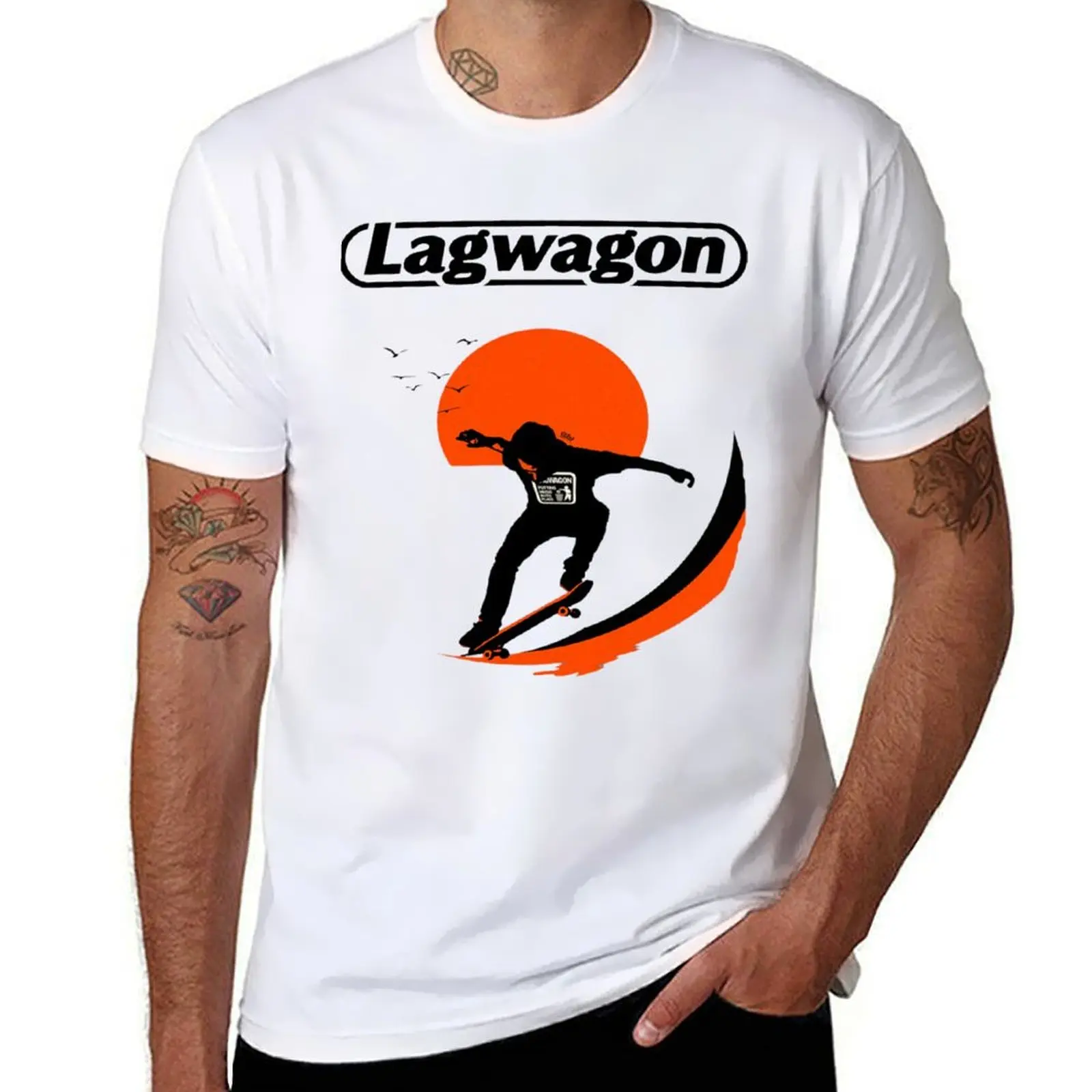 

lagwagon punk T-Shirt cotton tshirt 100% t shirt man designer man t shirts for men casual T-shirt