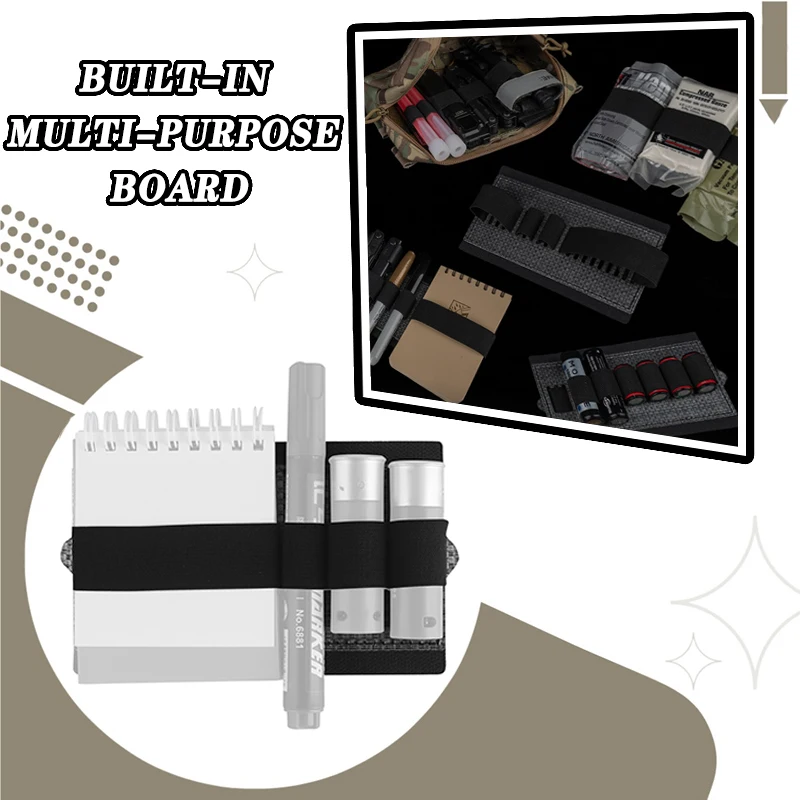 

Fandao Tactical Portable Accessory Bracket Board Modular Built-In Multi-Purpose Storage Board For Airsoft Hunting Equipment Sort