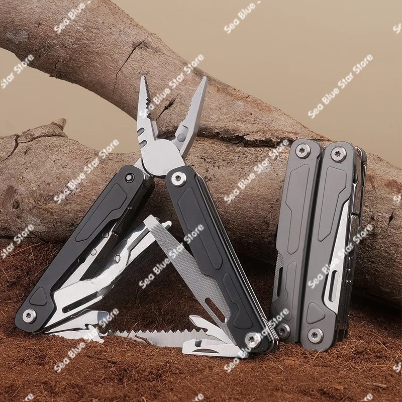Multifunctional Pliers Combo Folding Mini Tools Should Be Outdoor Camping Portable Multi-Purpose Combo Set