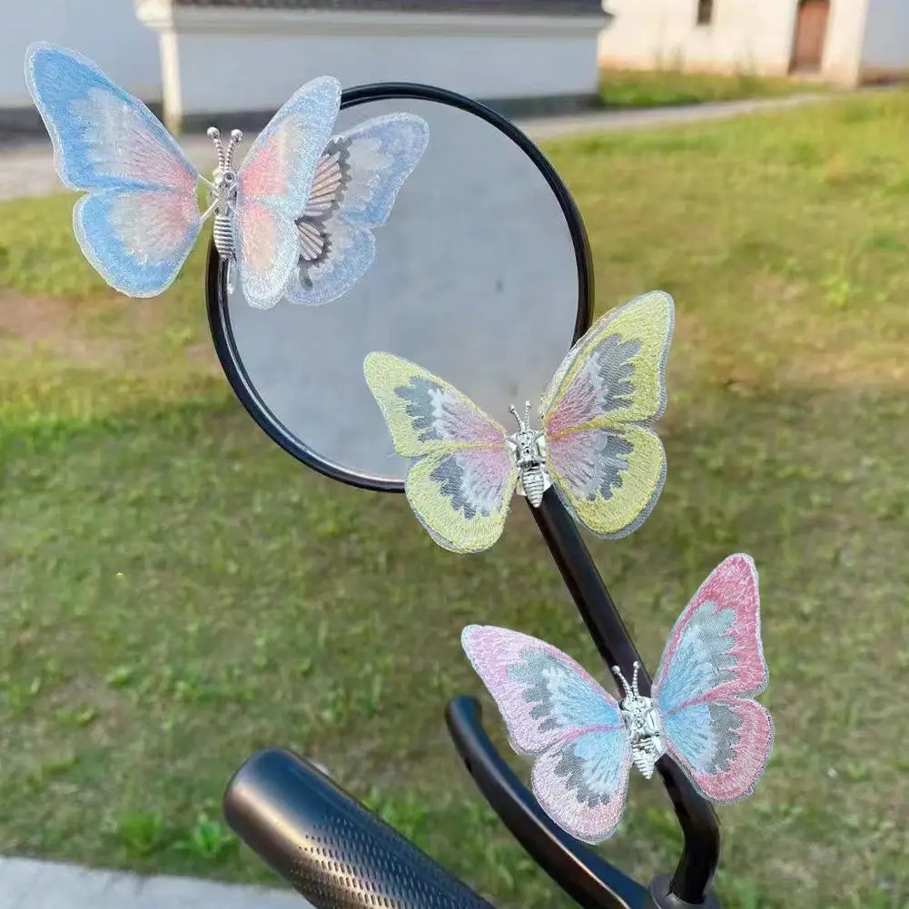 Bicycle Accessories Flying Butterfly Stickers Road Bike Decoration Creative Cute Cycling Equipment Accessories