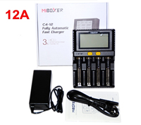 Miboxer C4-12 Smart Battery 18650 265650 Charger 4-Slot LCD Screen 3.0A/slot total 12A for Li-ion/IMR/INR/ICR/Ni PK VP4 PLUS