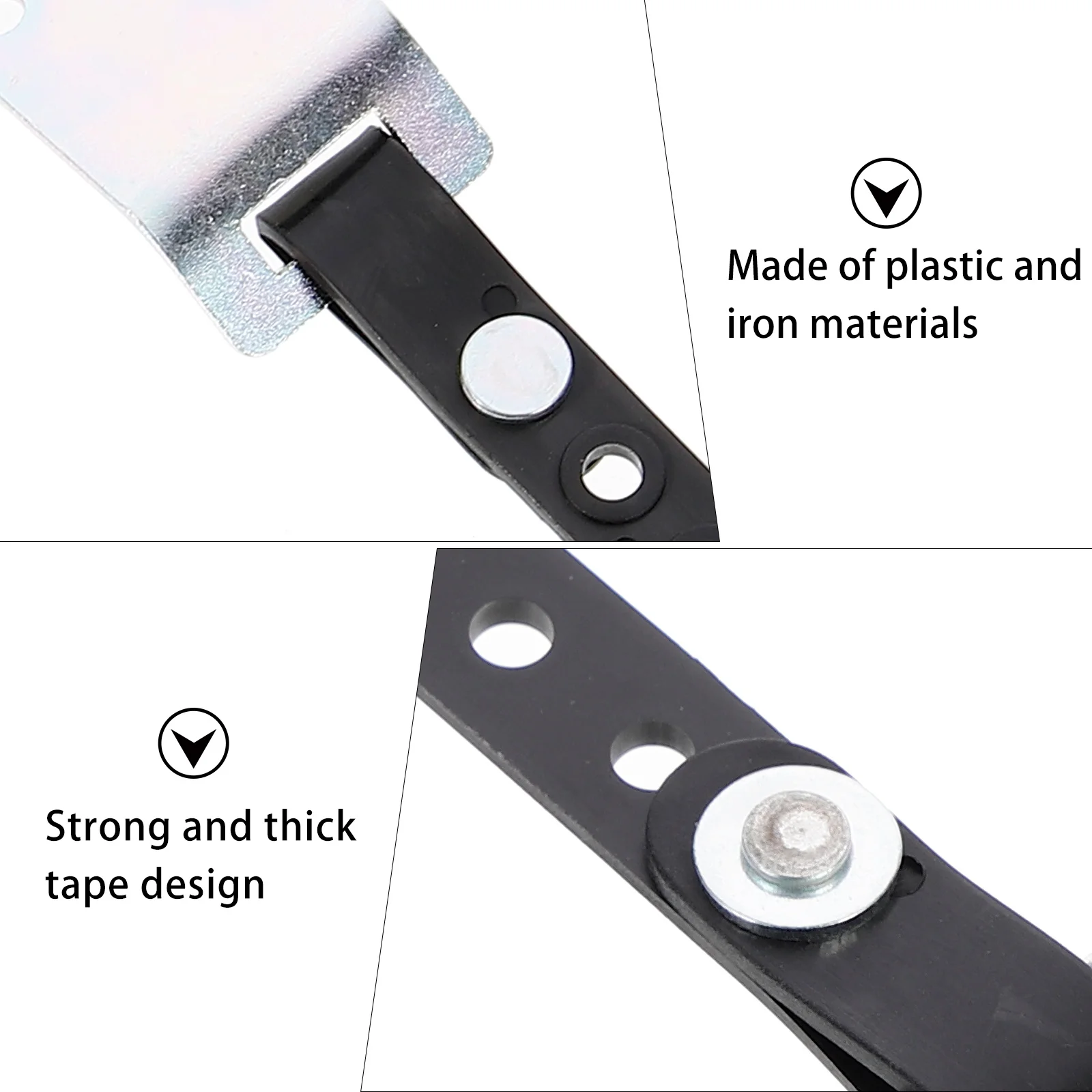 

2Pcs Furniture Safety Straps Baby Proof Adjustable Anti-Tip Anchors for Home Furniture Protection Prevent Tipping