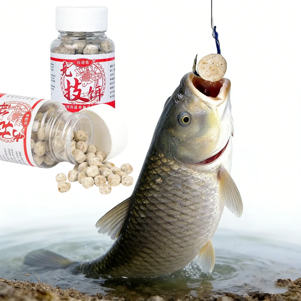 Cebo Atractivo para Peces de Agua Dulce, Cebo para Pesca de Carpa, Crucian, Lubina, Tilapia y Peces de Cultivo para Pesca Deportiva