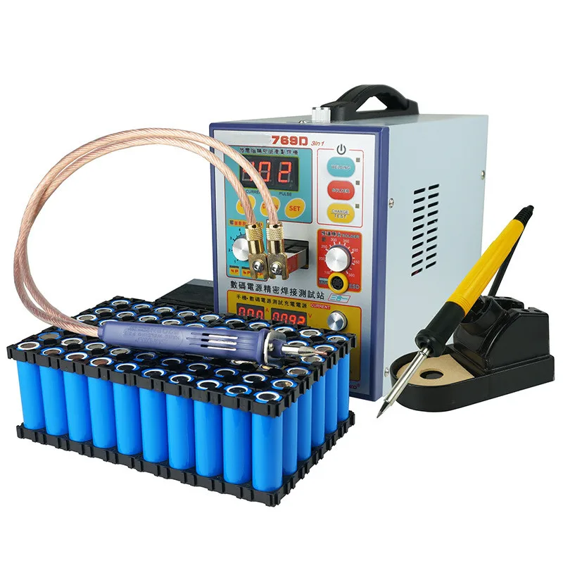 

769D High-power Multifunctional Lithium Battery Spot Welding Machine Battery Spot Welding Solder Charging All-in-one