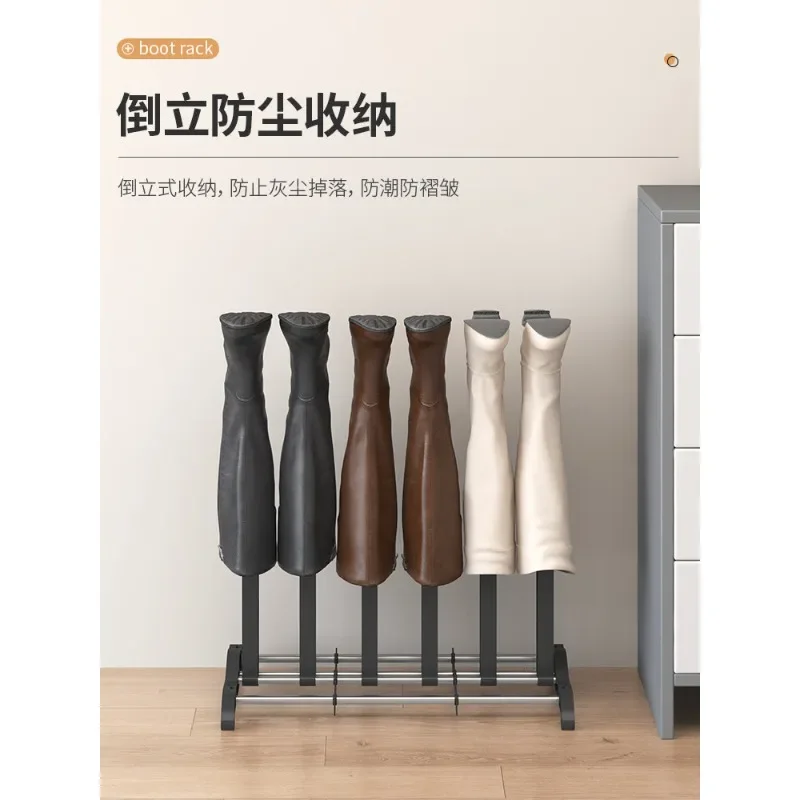 Boots shoe rack High horse boot rack Multi-layer simple new 2026 popular space-saving shoe rack at home door