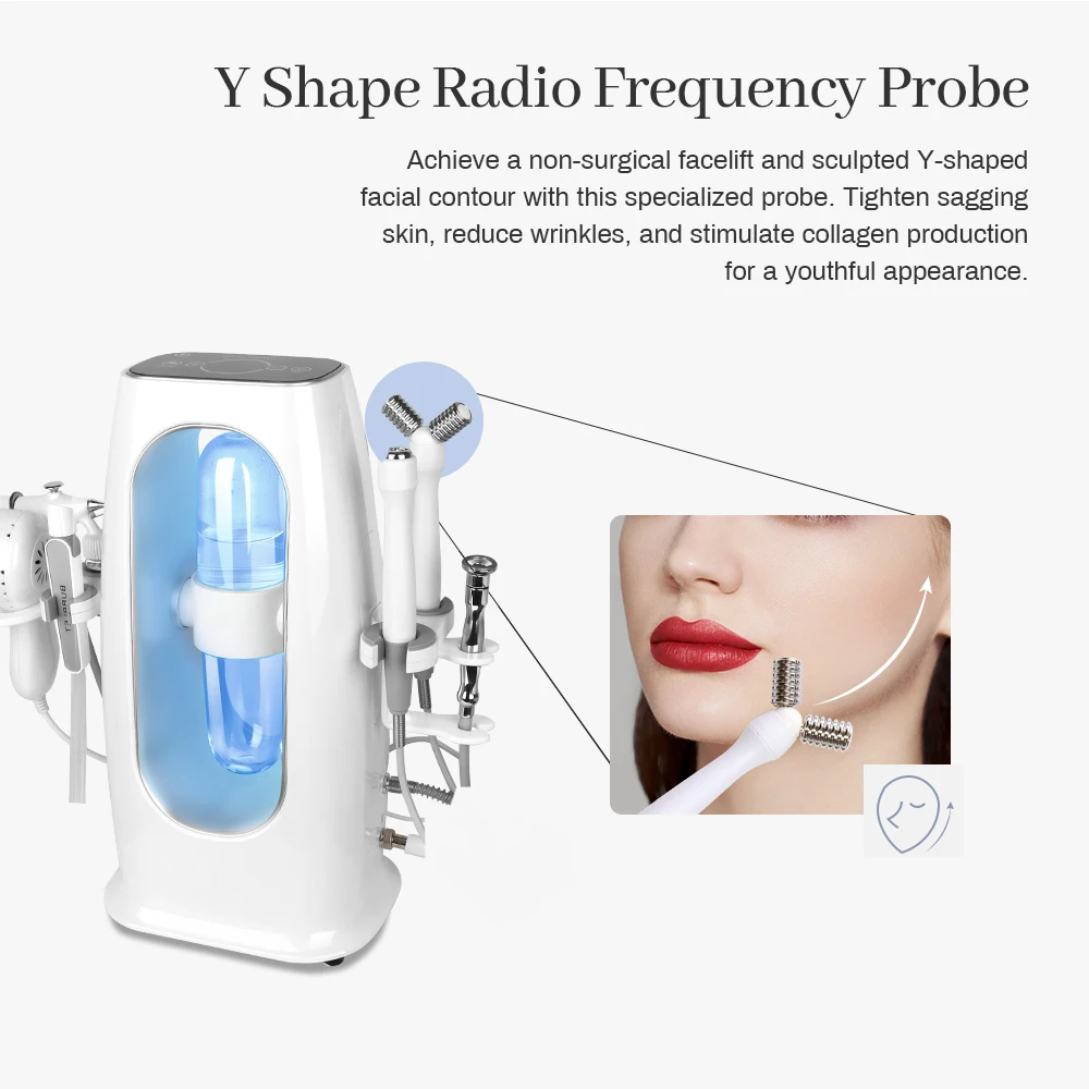 6 in 1 Peel Facial Machine Skin Rejuvenation Hydro Beauty Salon Equipment
