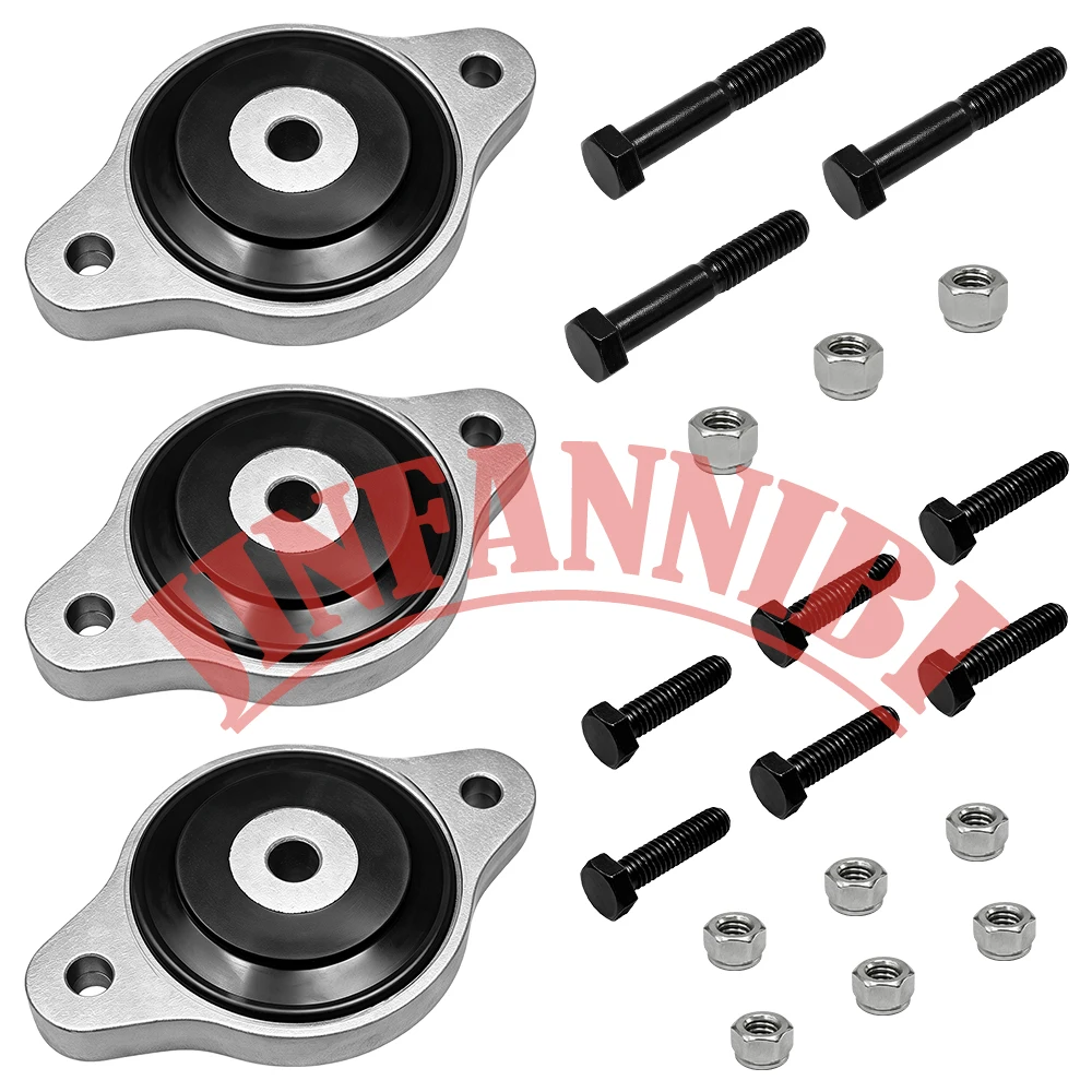 For Polaris RZR 800 S 2009-2010 2011 2012 2013 2014 Front Rear Engine Mount Transmission Bracket Kit