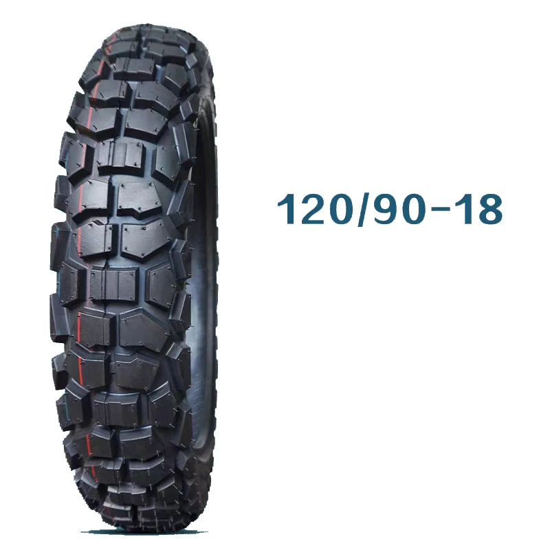 Motorcycle Tyre for Honda Yamaha Suzuki Lifan Loncin KTM Jialing Kayo 80/100/120 18/21 Inch Dirtbike Motocross Deep Teeth Tire
