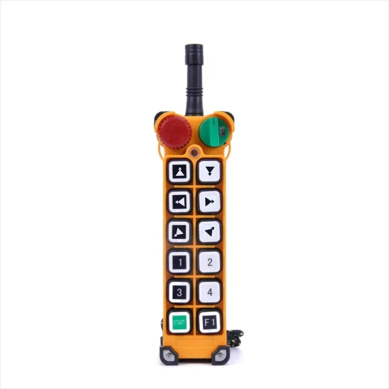 F24-12D 12 Channels 2 Speeds Hoist Crane Wireless Radio Remote Control 1 Transmitter 1 Receiver