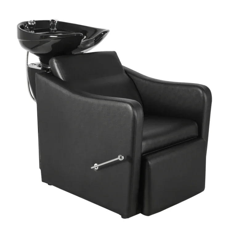 Used Salon Shampoo Chair Ready To Ship Comfortable Hair Salon Shampoo Chairs Salon Hair Wash Chairs for Barber Shop