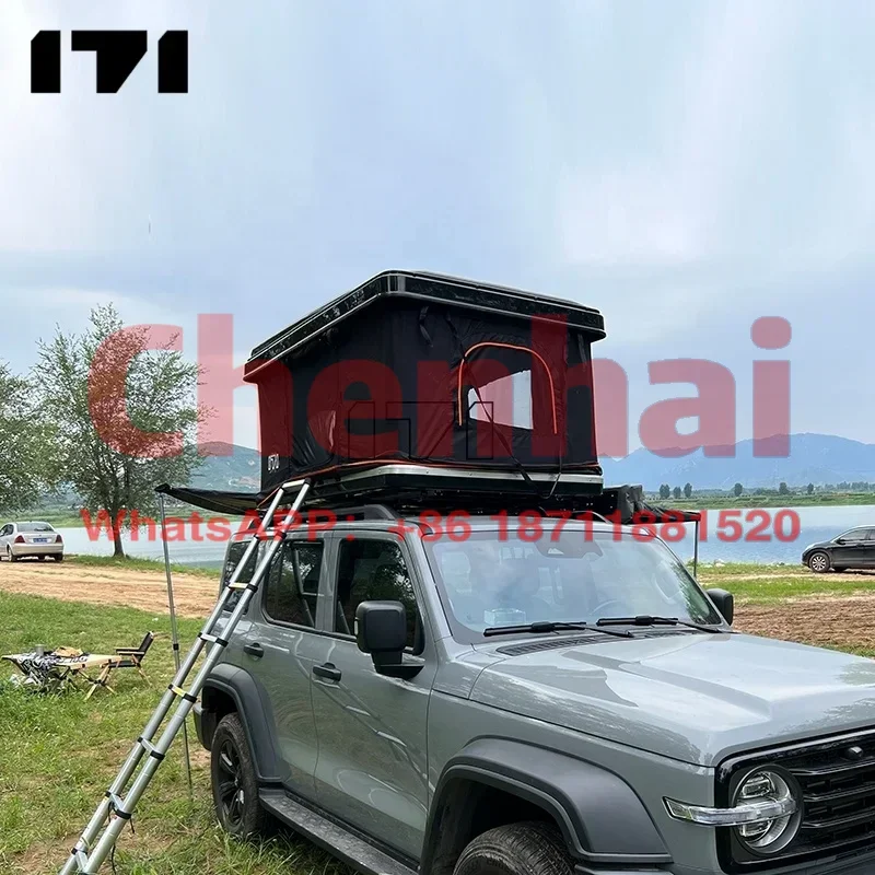 Outdoor Travel Suv Rack Pop Up Car Camping Roof Tent For Pickup Truck With Mattress