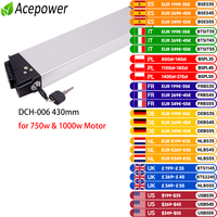 DCH-006 48V 1000W 750W Folding Electric Bike Battery 48V 14Ah 12.8Ah 12Ah Ebike Bike Batteries for MX01 LAFLY X3 JINGHMA R7 R5