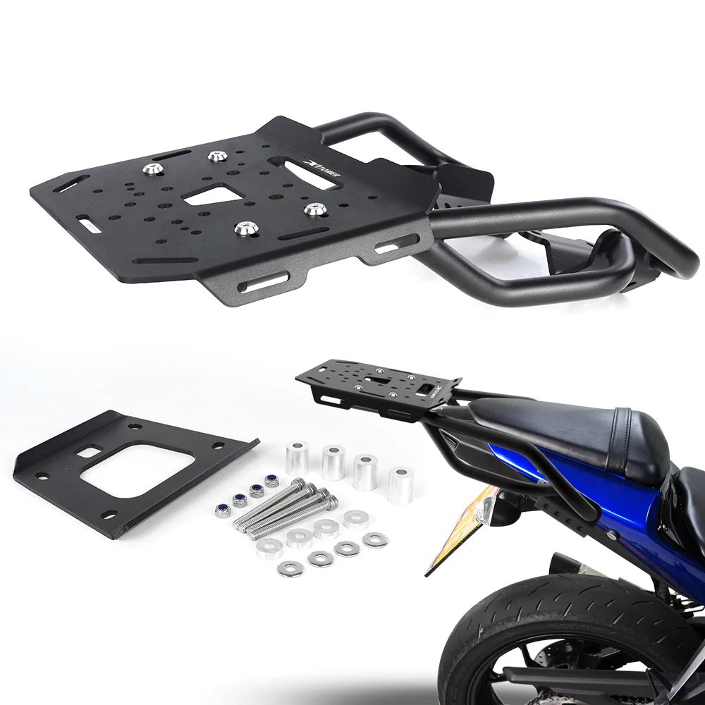 

Motorcycle Rear Luggage Rack Carrier Shelf Cargo Holder Support Bracket YZF-R3 MT-03 2015-2026 YZF-R25 2014-2024 MT25 For Yamaha