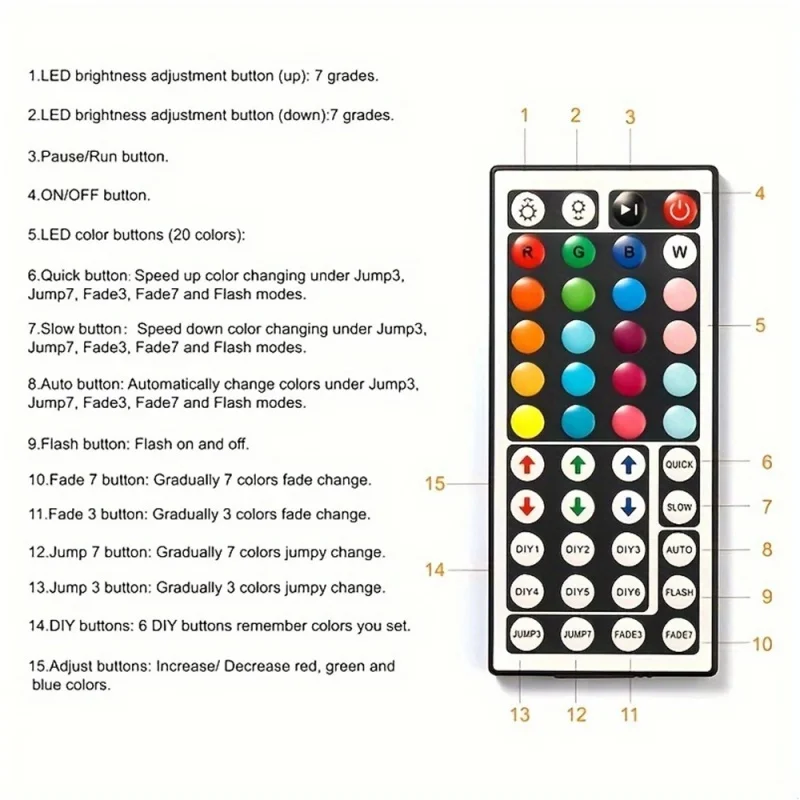 USB LED-Lichtstreifen APP-Steuerung Farbwechsel 5050 RGB LED-Licht Flexibles Lampenband für Raumdekoration TV-Hintergrundbeleuchtung Diode – Detail 6