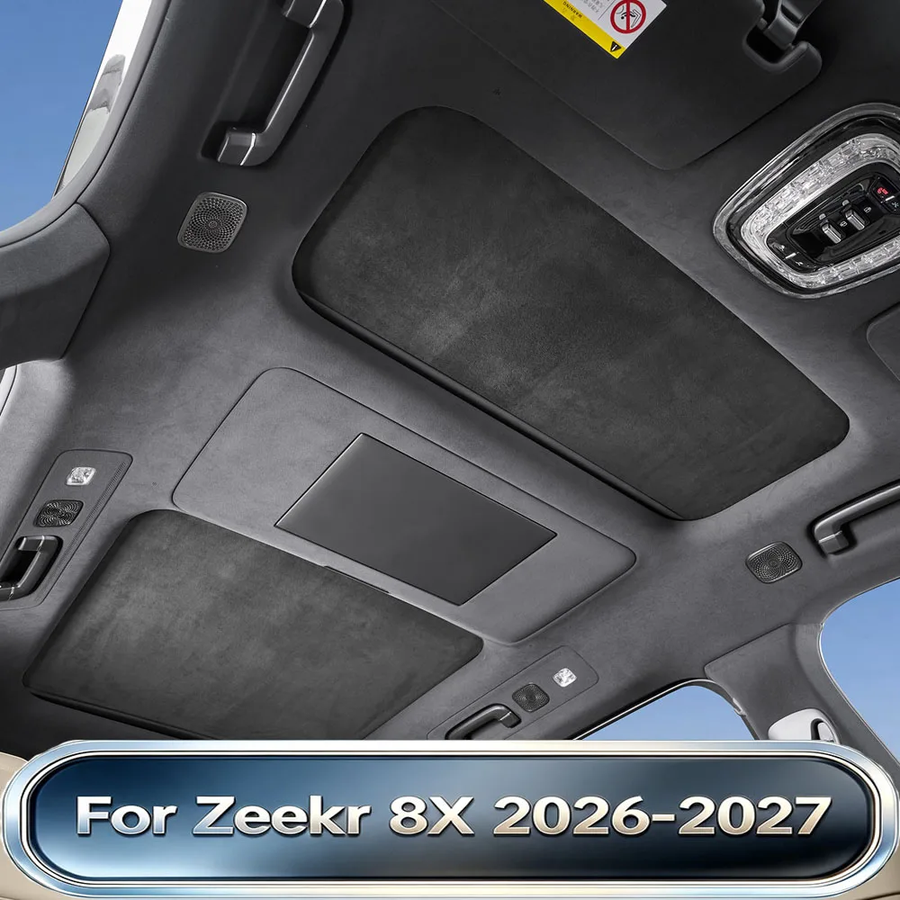 For Zeekr 8X 2026-2027 Sunroof Sun Shade Curtain Dedicated Static Cling Roof Retractable Panel Interior Modification Accessories