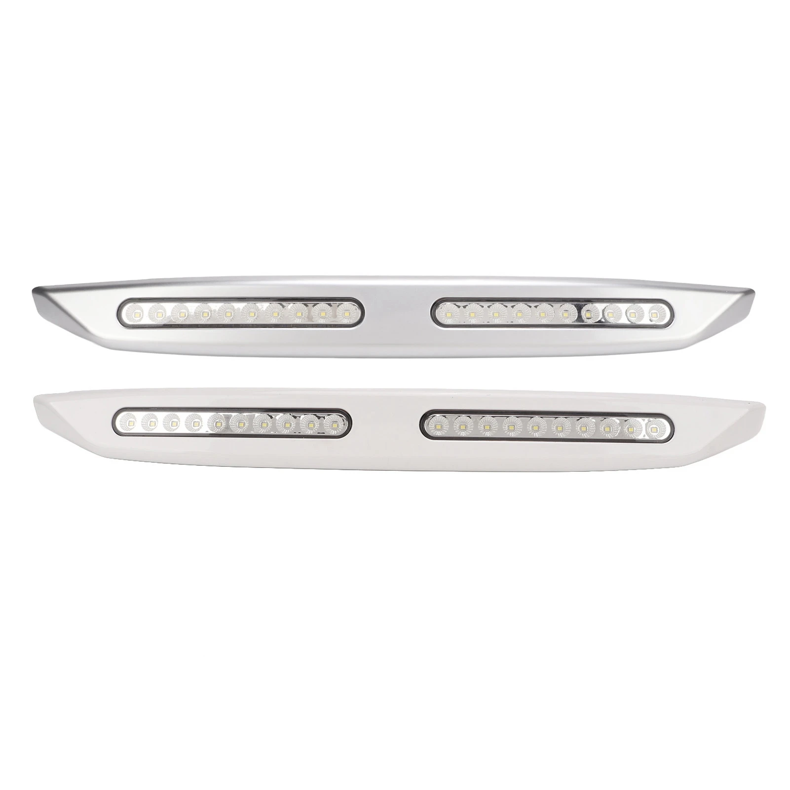 

RV Motorhome Light Bar 20 LEDs Porch Awning Lights 12V Waterproof Exterior Utility Lights for Yachts Campers RVs Accessories