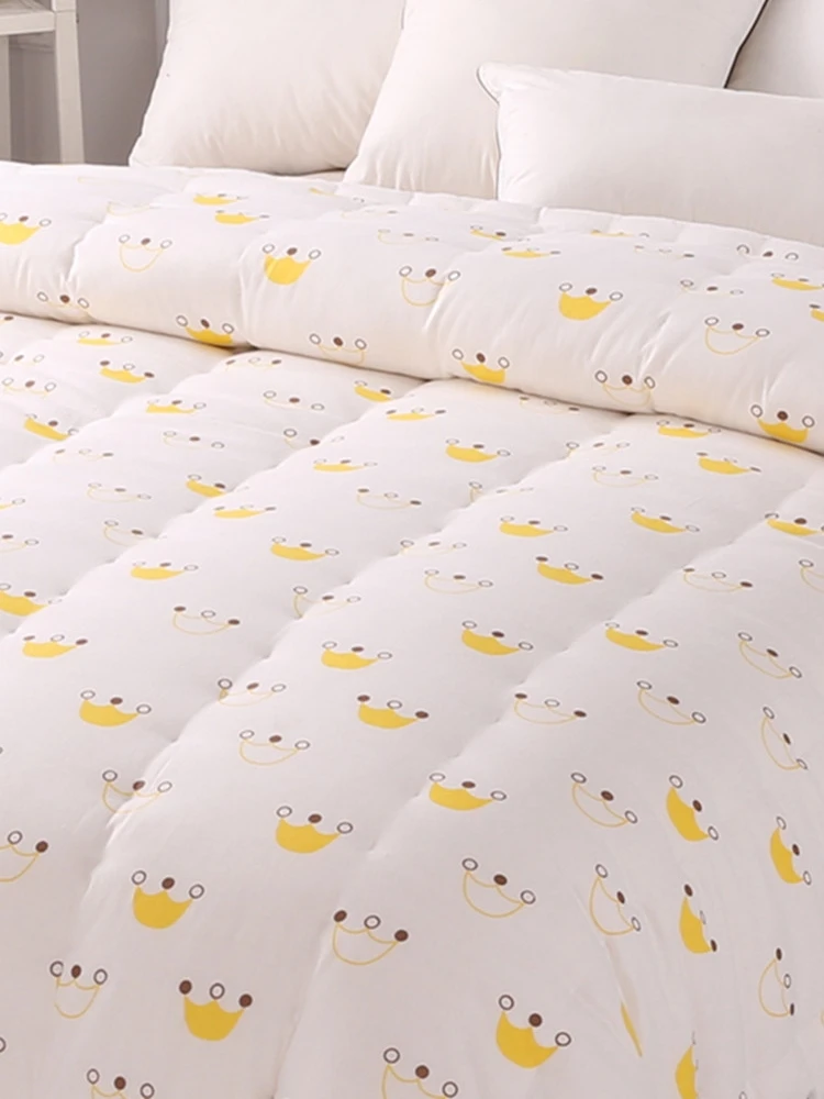 

Comforter Comforters Blanket Handmade Cotton Quilt Pure Cotton Single Person Two People Cover with A Quilt All-cotton Quilt Core
