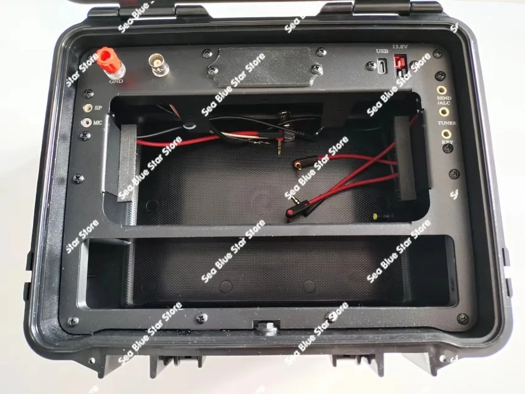 

ICOM IC-M705 shortwave special box + metal panel, waterproof box, outdoor survival radio emergency communication