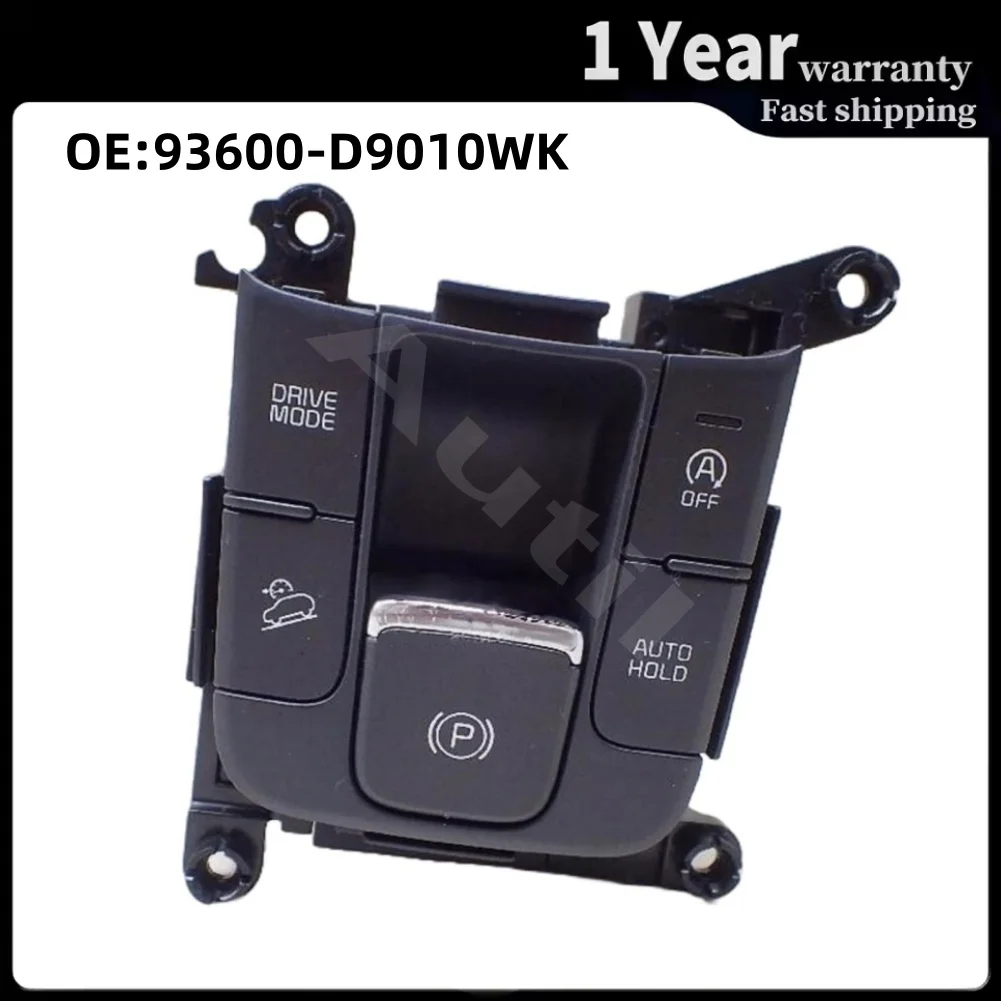 

93600-D9010WK for Kia Sportage 2016-2018 EPB Electronic Parking Brake Switch with Downhill Assist Button 93600-D9010 93600D9010