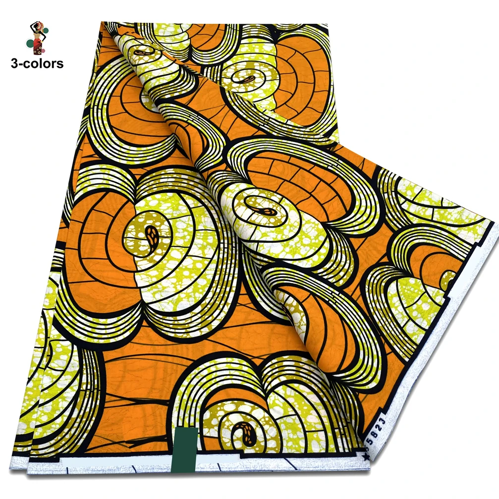 2025 Gegarandeerd echte originele Afrikaanse waxprintstof Echte Nigeriaanse 100% katoen Ankara Waxstof Zachte Pagne Spuer Batik
