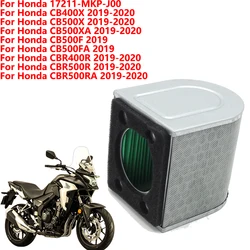 Air Filter Cleaner Reuseful Element For Honda CB400X CB500XCB500XA CB500F CB500FA CBR400R CBR500R CBR500RA 17211-MKP-J00