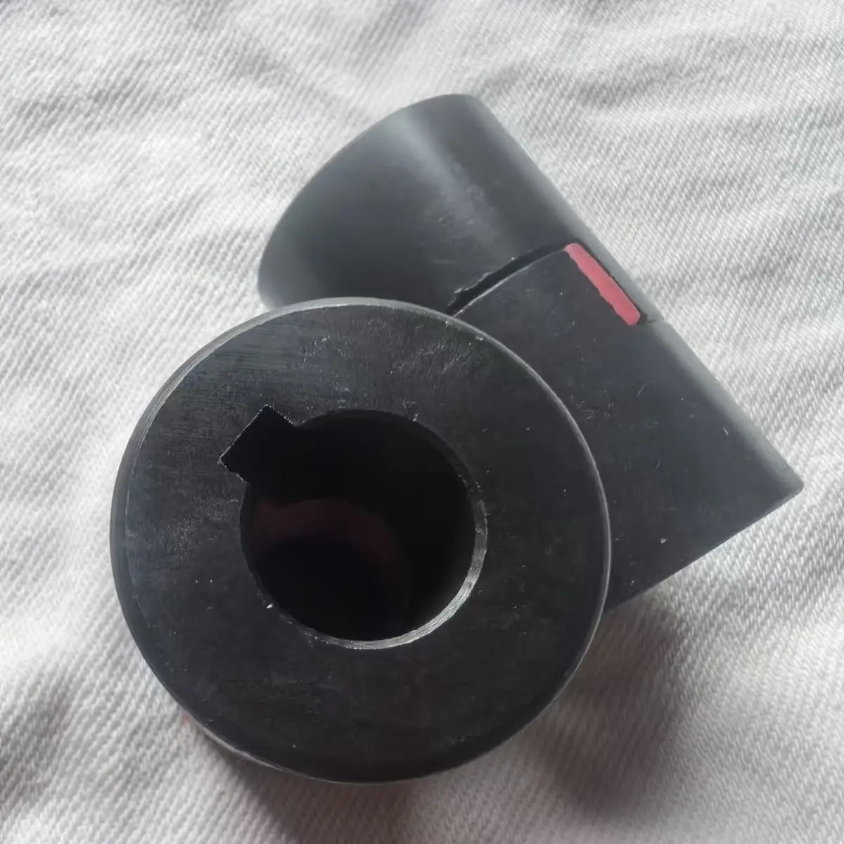 OD 28mm L050 Cleaning Machine Motor Plum Claw Coupling 45 # Steel Elastic XL/ML Large Torsion Coupling Bore 8/10/12/14/15/16mm