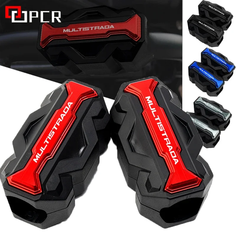 For DUCATI MULTISTRADA 1200/1260/S/ST 950 V2S V4S 2010-2020 2022 Engine Guard Bumper Protection Decorative Block Crash Bar