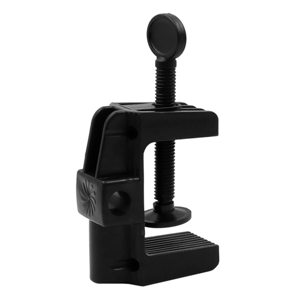 Cantilever Bracket Clamp Non-Slip Plastic Stand Clip C Shape Desktop Holder Clip for Microphone Desk Lamp Ringlight