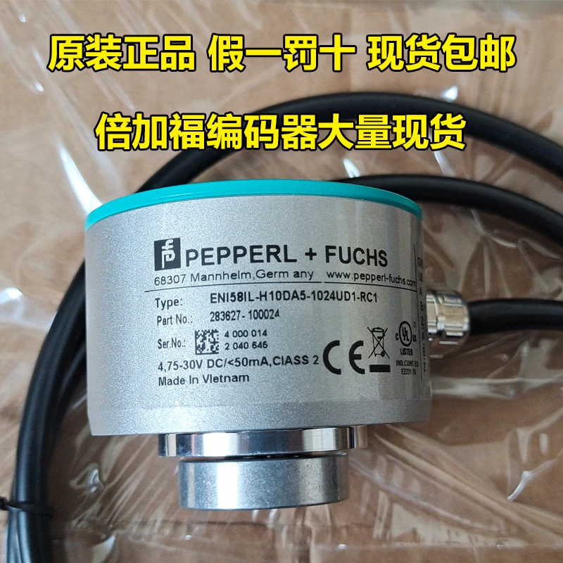 

Pepperl+fuchs Encoder ENI58IL-H12DA5-1024UD1-RC1 German P+F Original Genuine Goods