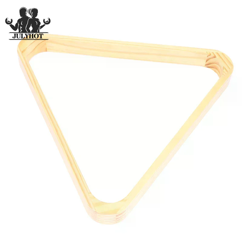 Sports Wooden Billiard Ball Rack Billiards Balls Frame Table Top Tripod Games Balls Holders Triangle Racks Cue Pool Organizer