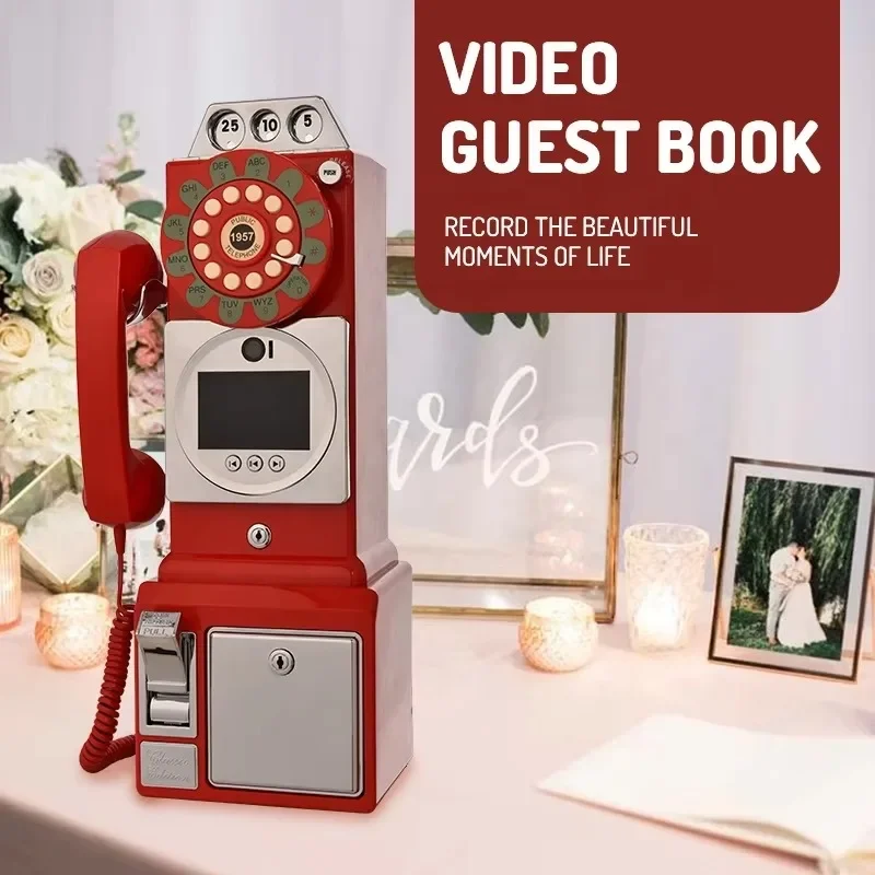 

Message Recording Vintage Audio Video Guest Book Vintage Message Book