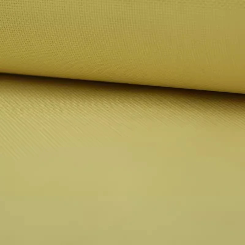 Kevlar Fabric Yellow SYNTHETIC Aramid fiber Cloth plain 1000D 200gsm 40