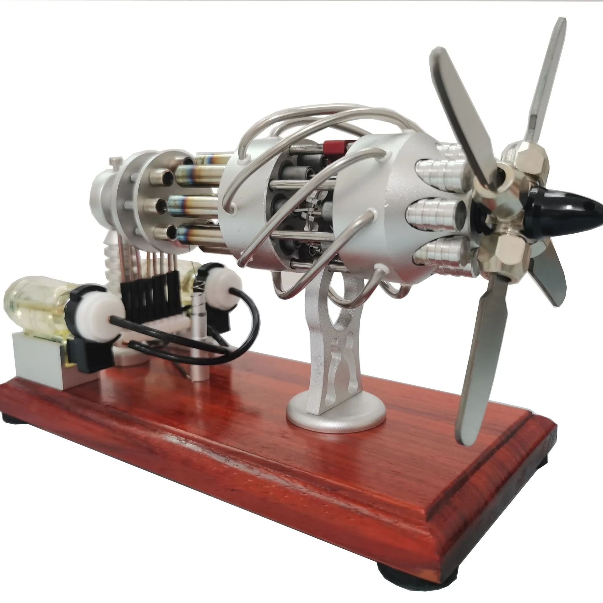 Engine model, 16 swash plates, educational physics toy, novel and creative technology gift