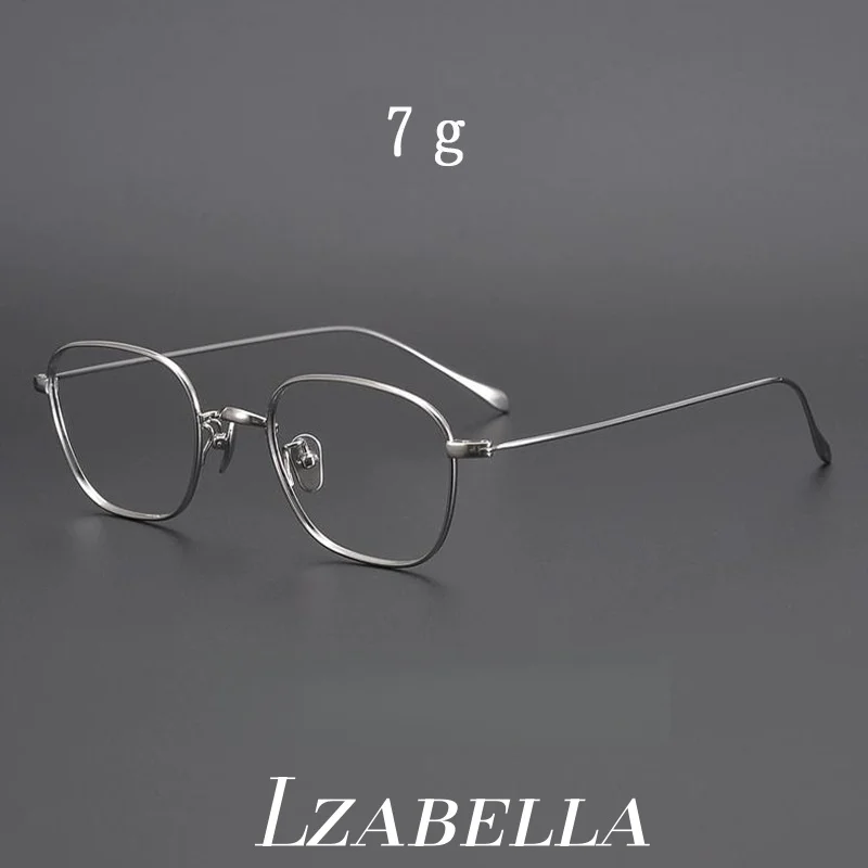 

Очки Lzabella унисекс, квадратные, маленькие, ультралегкие, модные, с титановыми дужками, в стиле ретро, лаконичные, GWS199Z