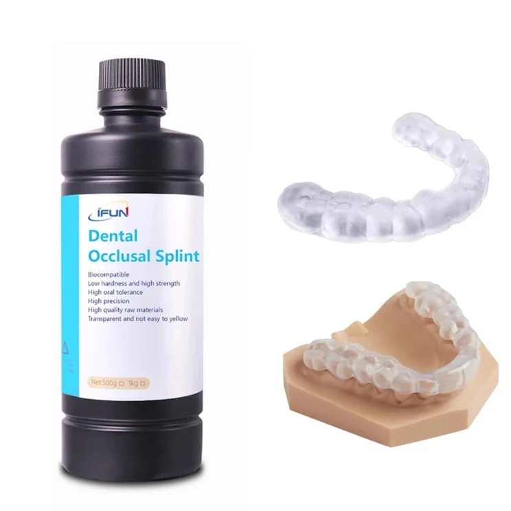 High Quality 500g/1000g Bottle IFun 3162 Lab Occlusal Splint Resins Liquid 3D Printer Material
